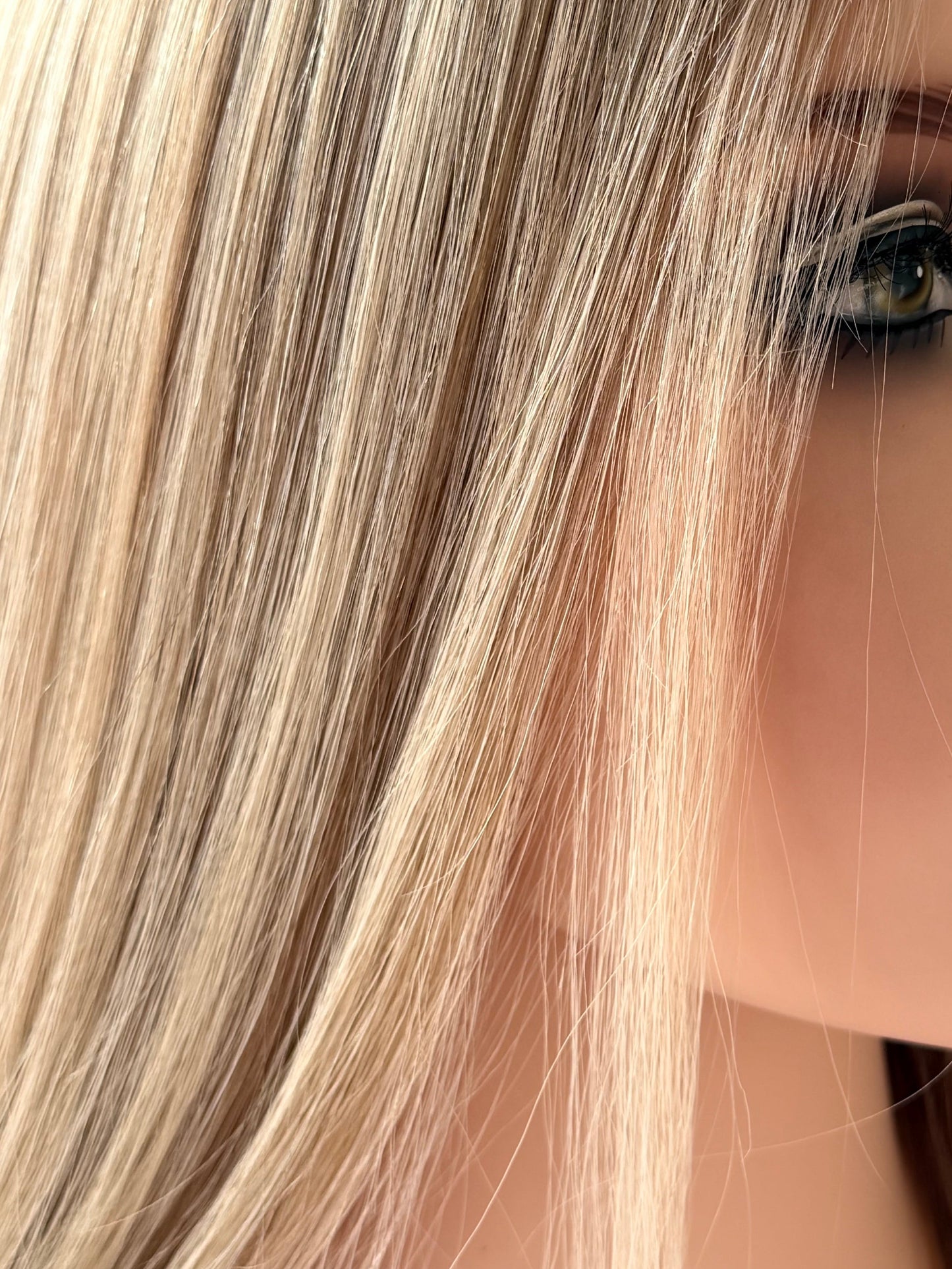 aspen blonde luxury human hair topper by tresselle london