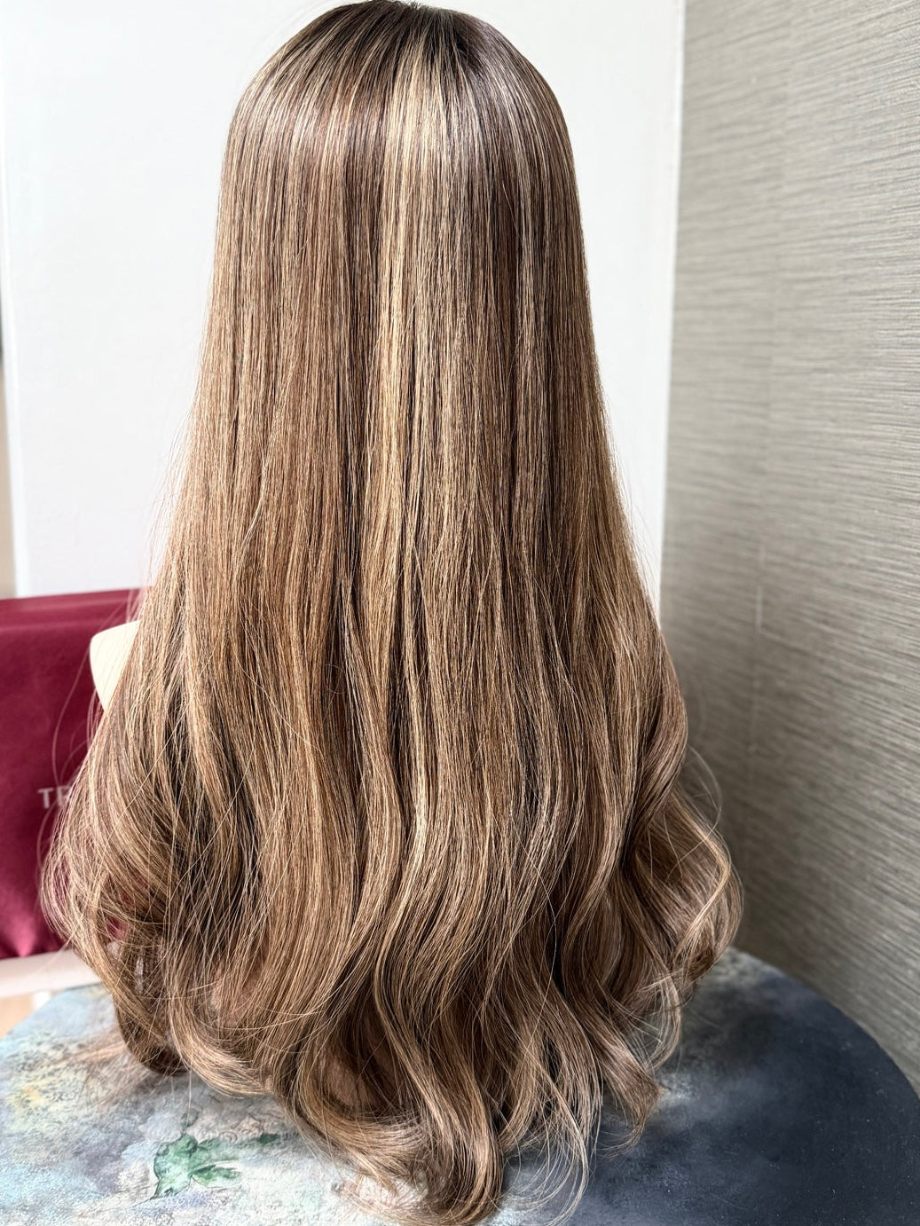 Montecito Gold luxury human hair topper by tresselle london