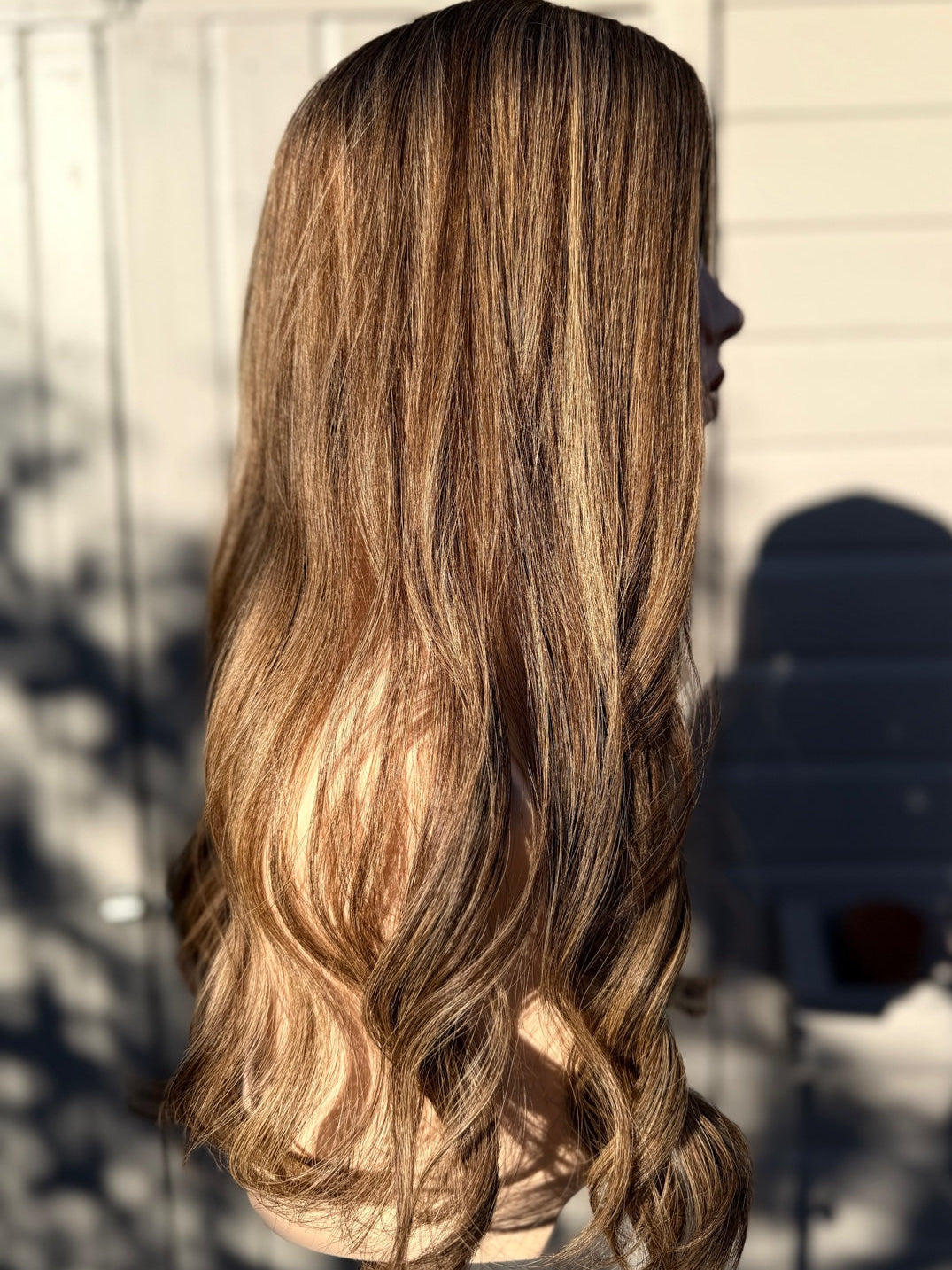Montecito Gold luxury human hair topper by tresselle london
