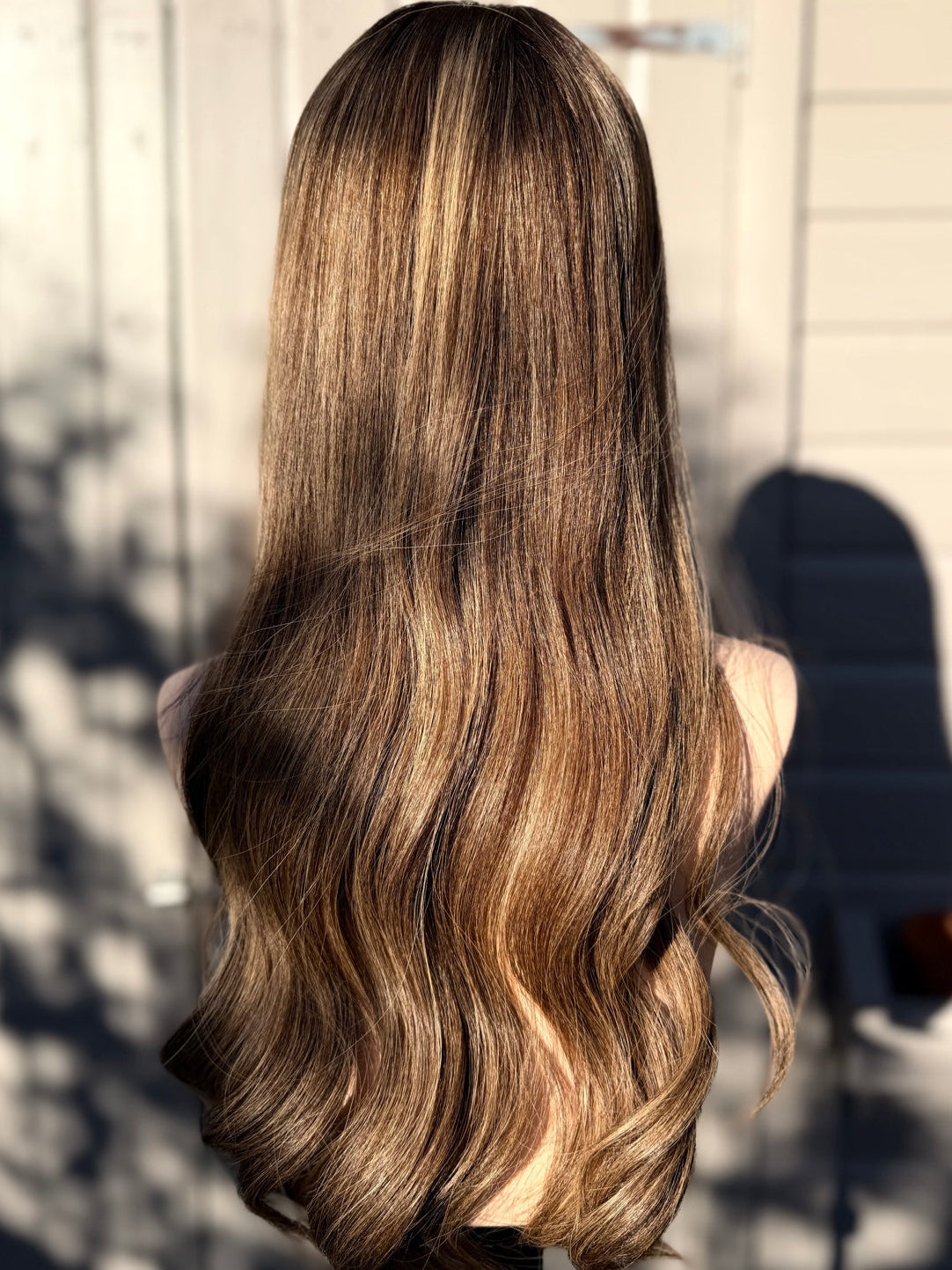 Montecito Gold luxury human hair topper by tresselle london