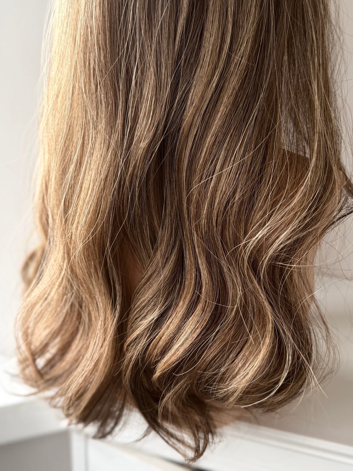 Montecito Gold luxury human hair topper by tresselle london