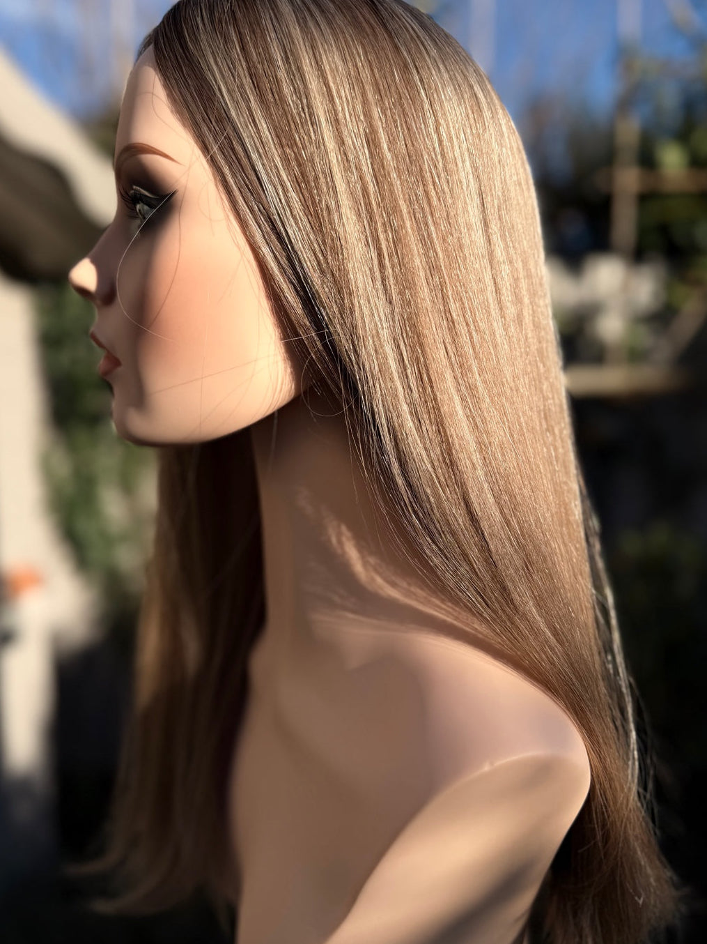 Mayfair Mink luxury human hair silk base topper by Tresselle London, designed for natural crown density, discreet fullness and seamless blending.