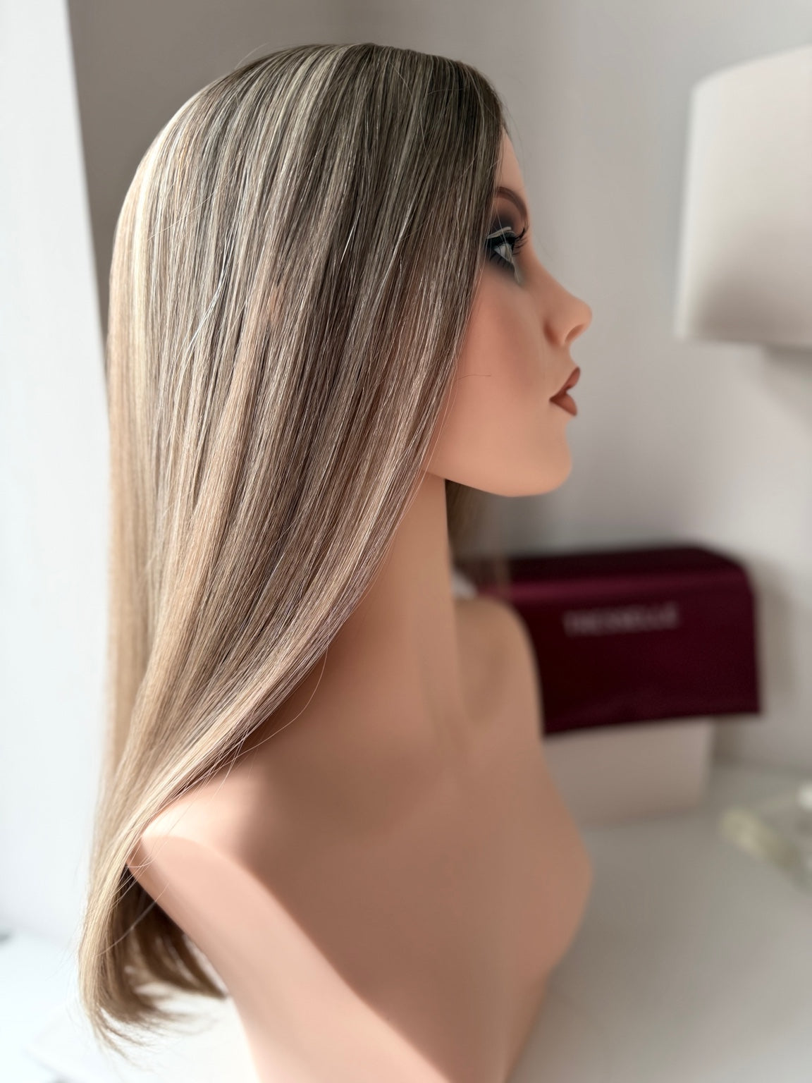 Mayfair Mink luxury human hair silk base topper by Tresselle London, designed for natural crown density, discreet fullness and seamless blending.