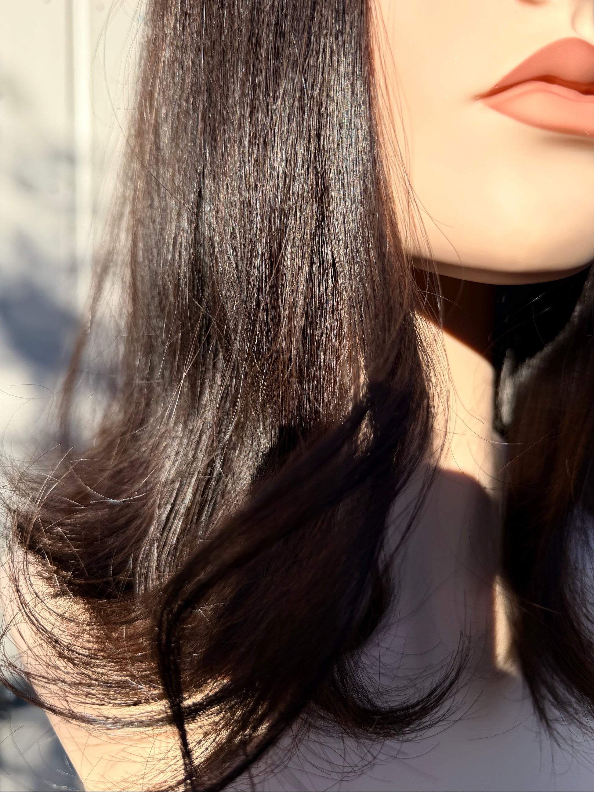 Havana Brown luxury human hair silk base topper by Tresselle London, designed for natural crown density, discreet fullness and seamless blending.