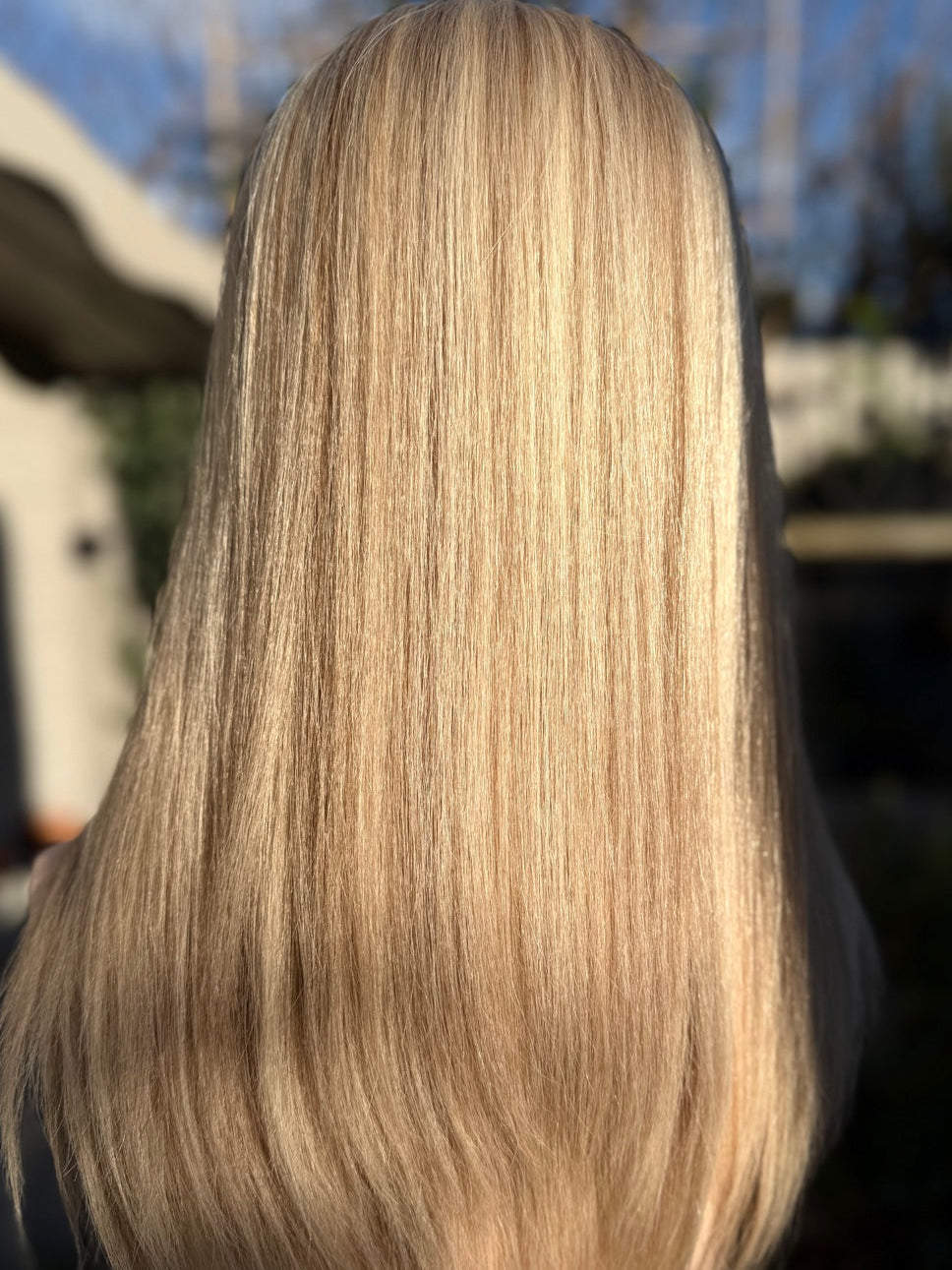 aspen blonde luxury human hair topper by tresselle london