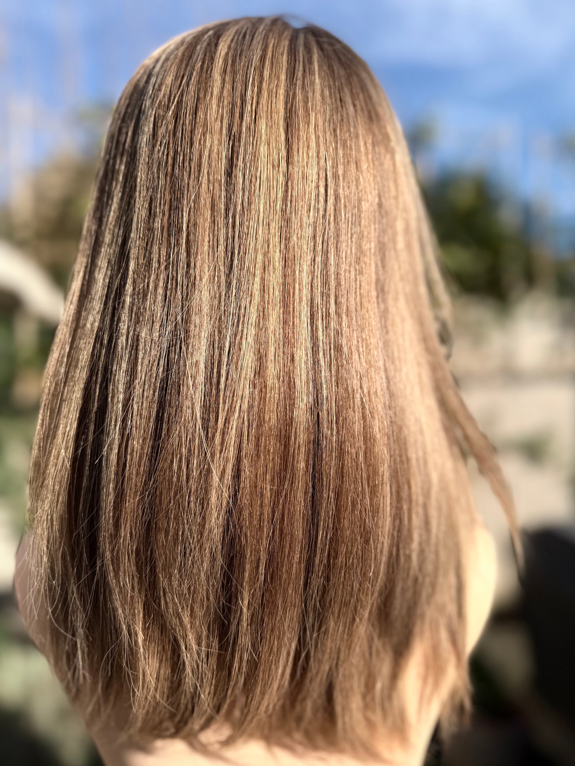 Hampton House luxury human hair silk base hair topper by Tresselle London, designed for natural crown density, discreet fullness and seamless blending.