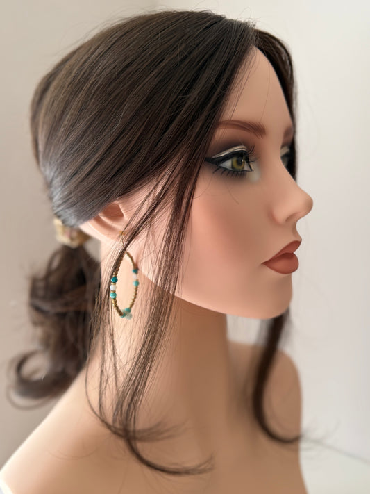 Cocoa luxury human hair mono topper by Tresselle London, designed for effortless volume, lightweight wear and a naturally undetectable finish.