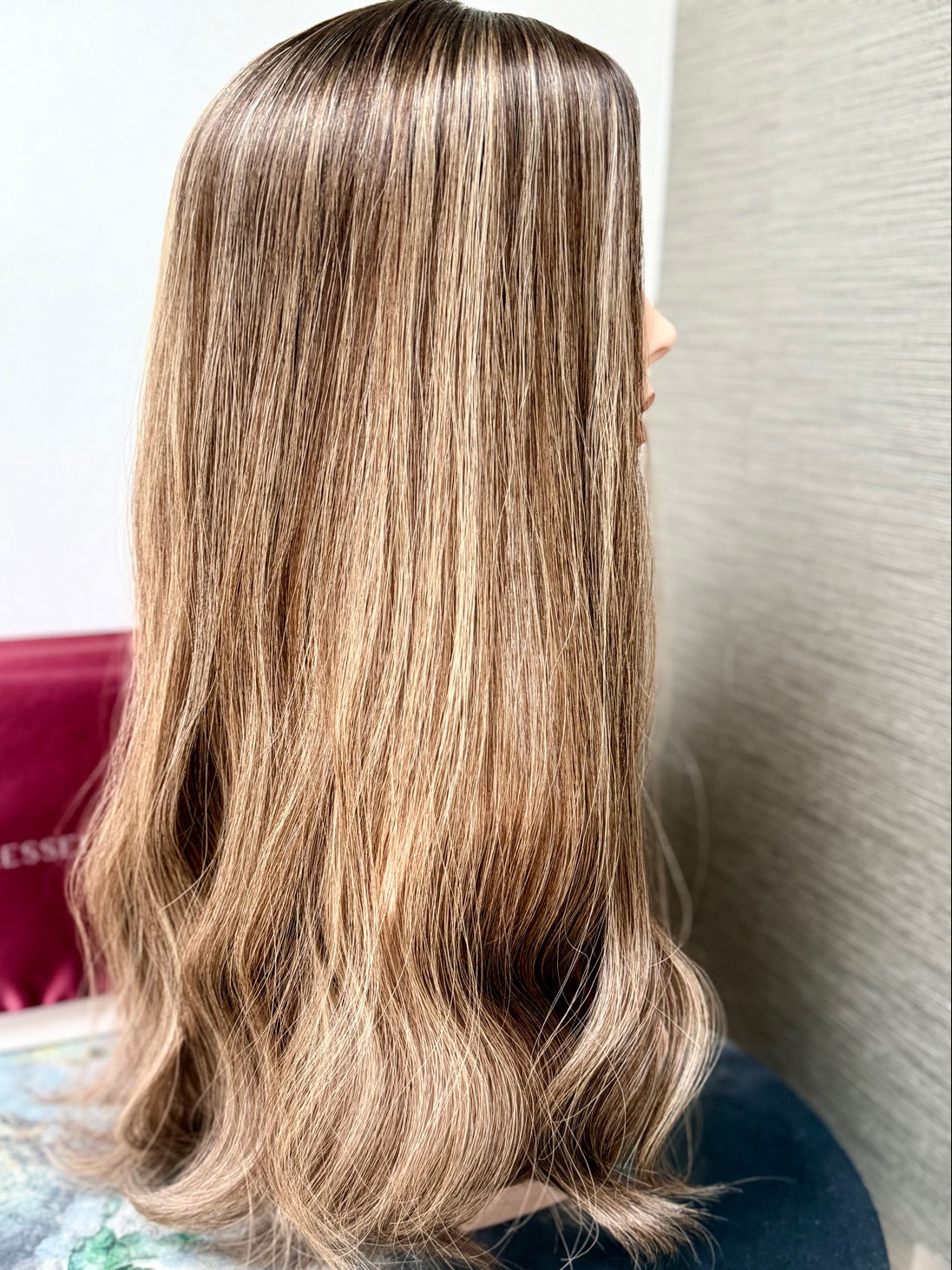 Montecito Gold luxury human hair topper by tresselle london