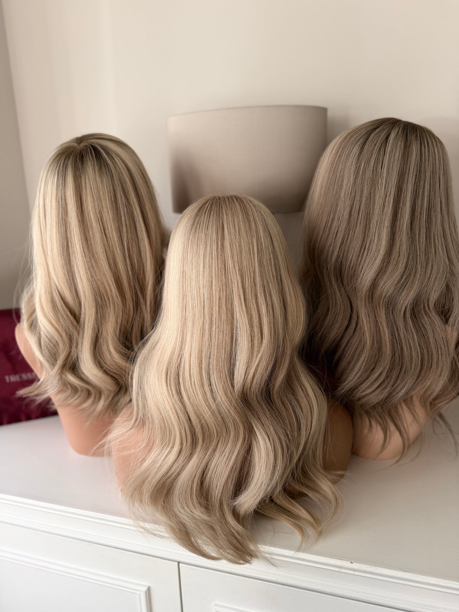 Luxury human hair silk base topper by Tresselle London, designed for natural crown density, discreet fullness and seamless blending.