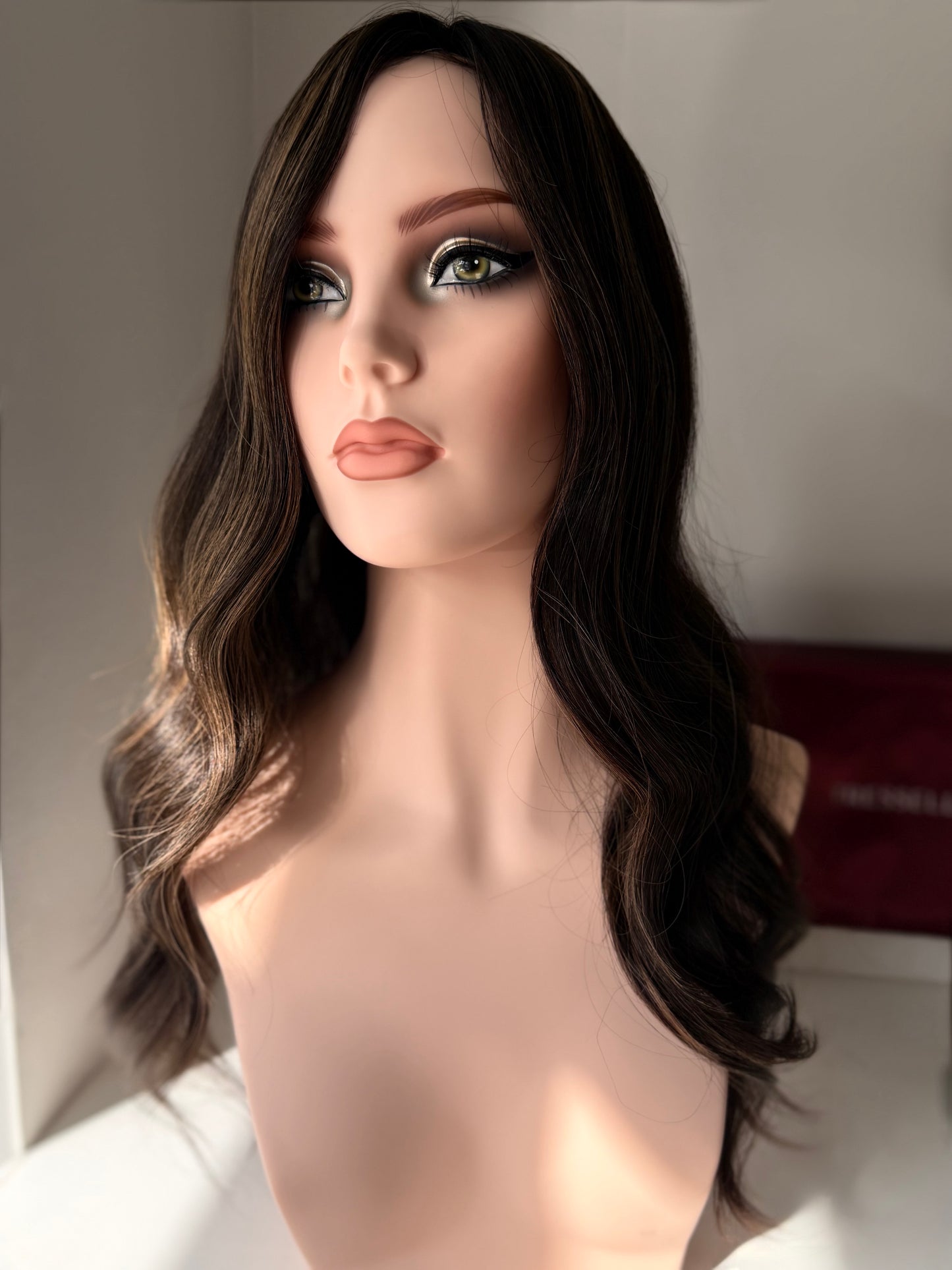 Marrakesh luxury human hair silk base topper by Tresselle London, designed for natural crown density, discreet fullness and seamless blending.