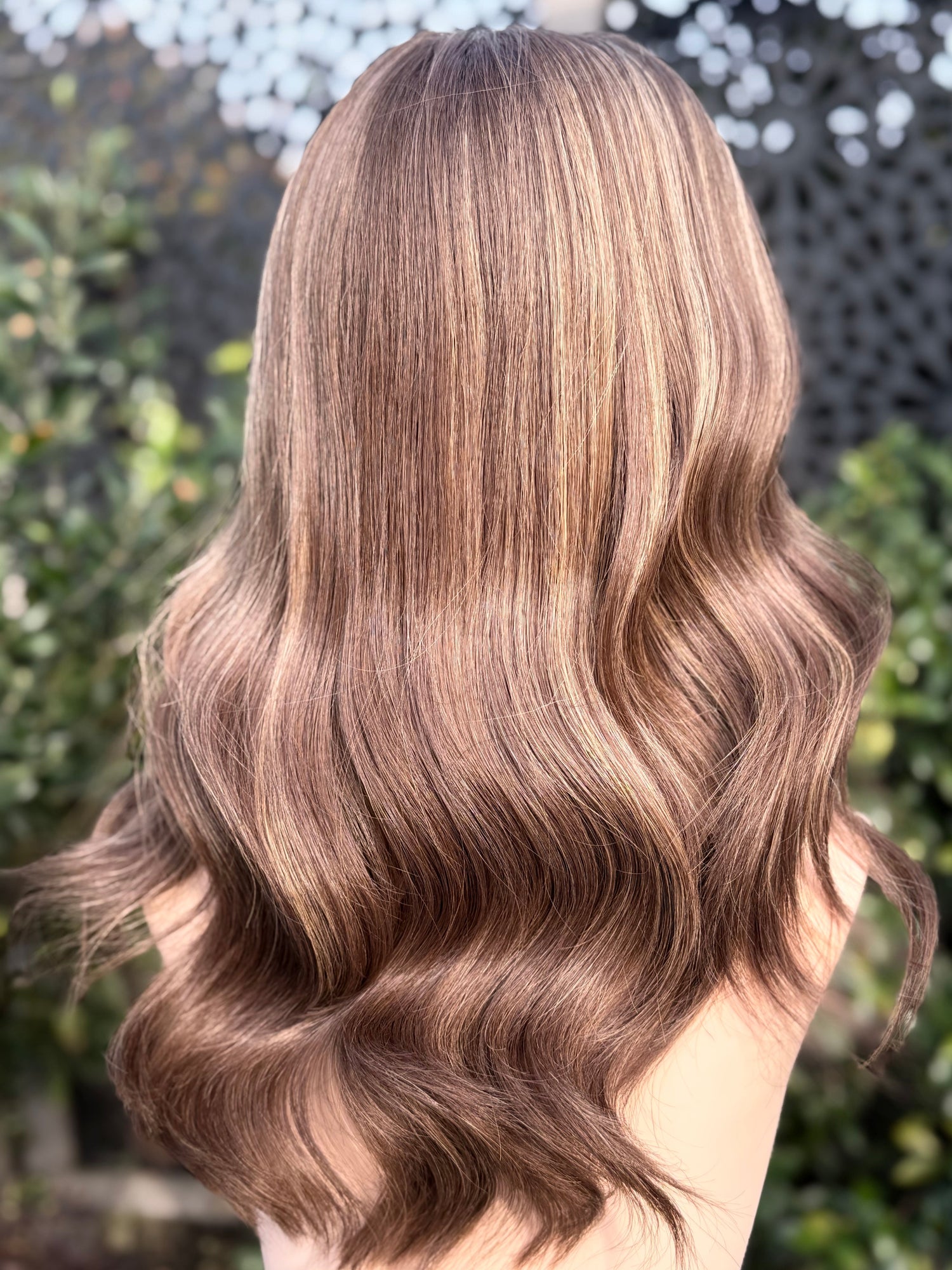 Geneva luxury human hair silk base hair topper by Tresselle London, designed for natural crown density, discreet fullness and seamless blending.